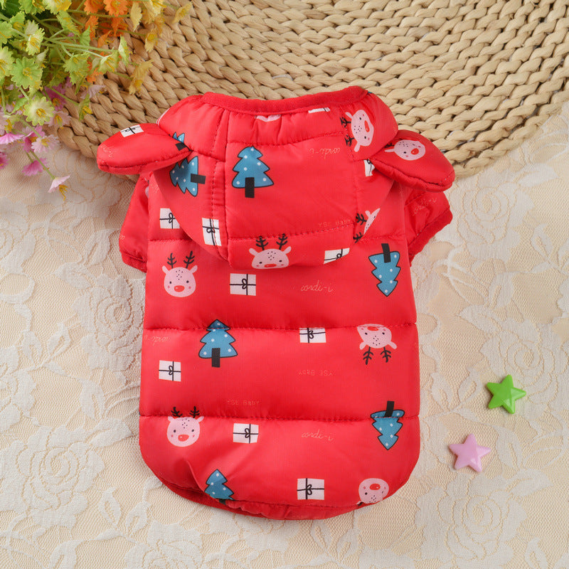 Small Dog Bread Cotton Jacket
