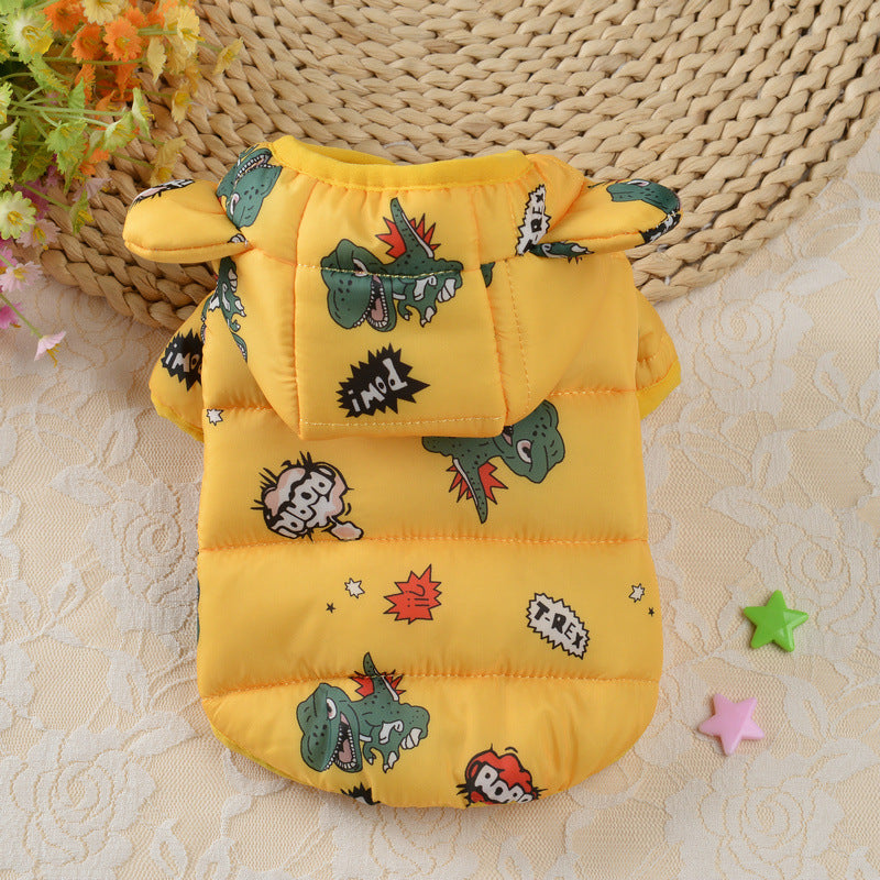 Small Dog Bread Cotton Jacket