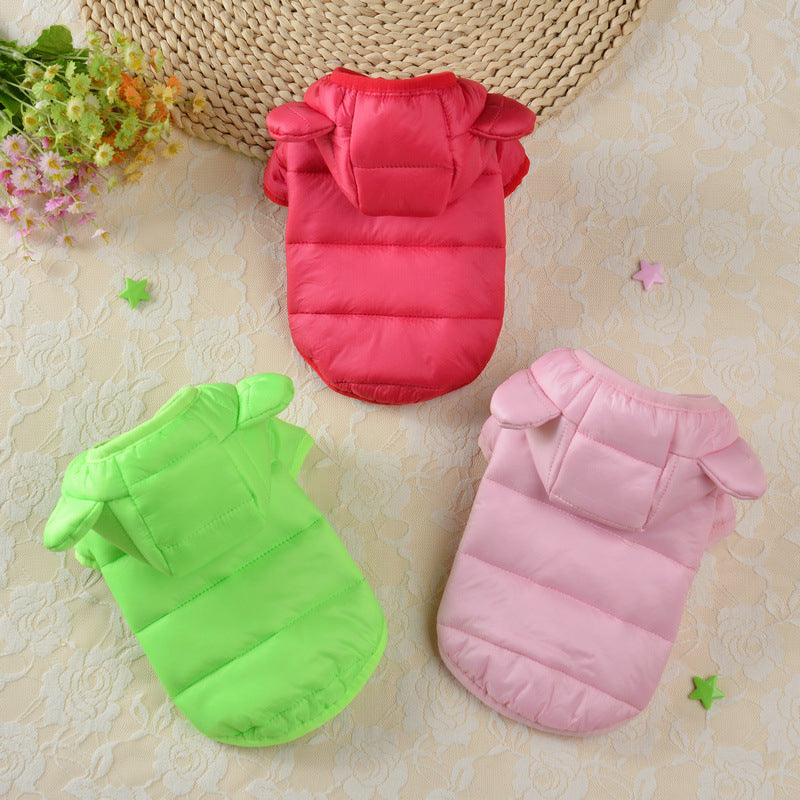 Small Dog Bread Cotton Jacket