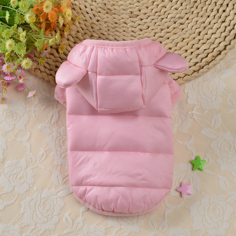 Small Dog Bread Cotton Jacket