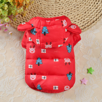 Small Dog Bread Cotton Jacket