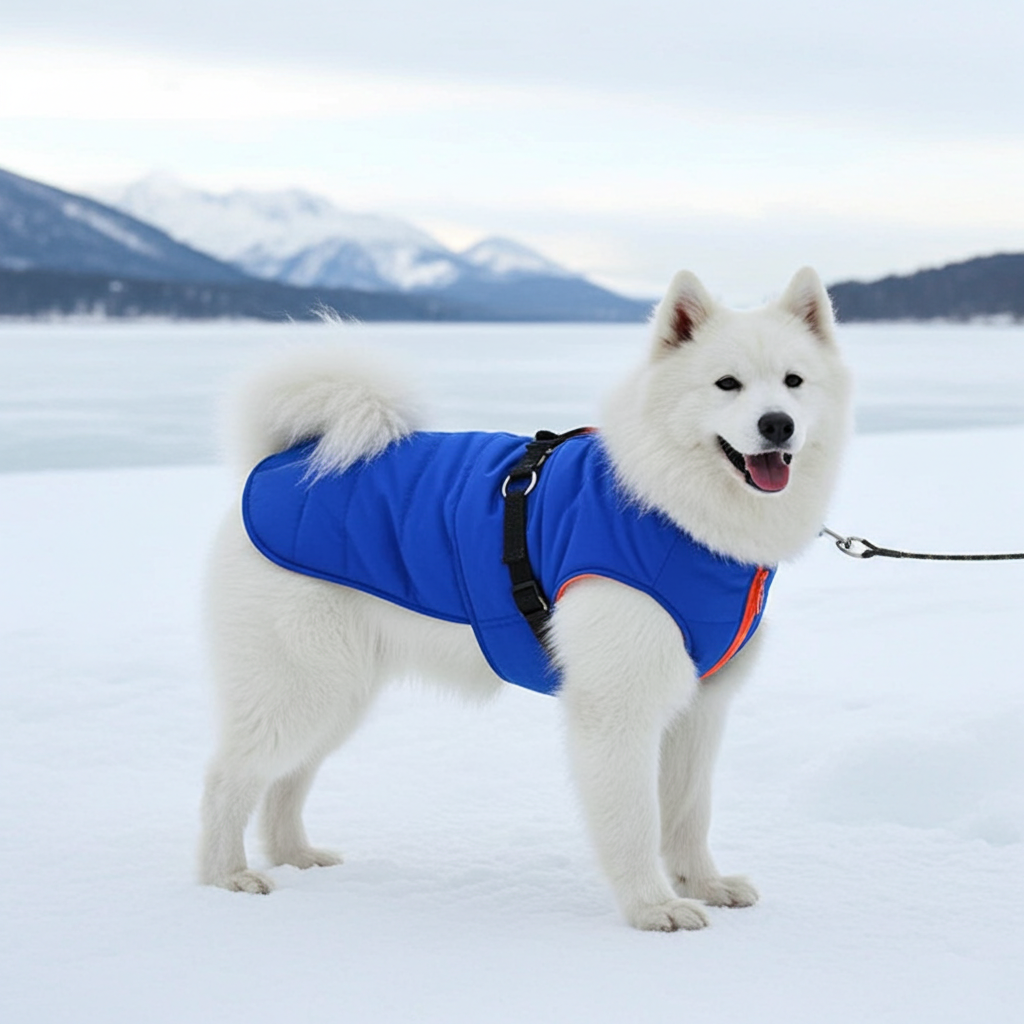 Dog zipper jacket