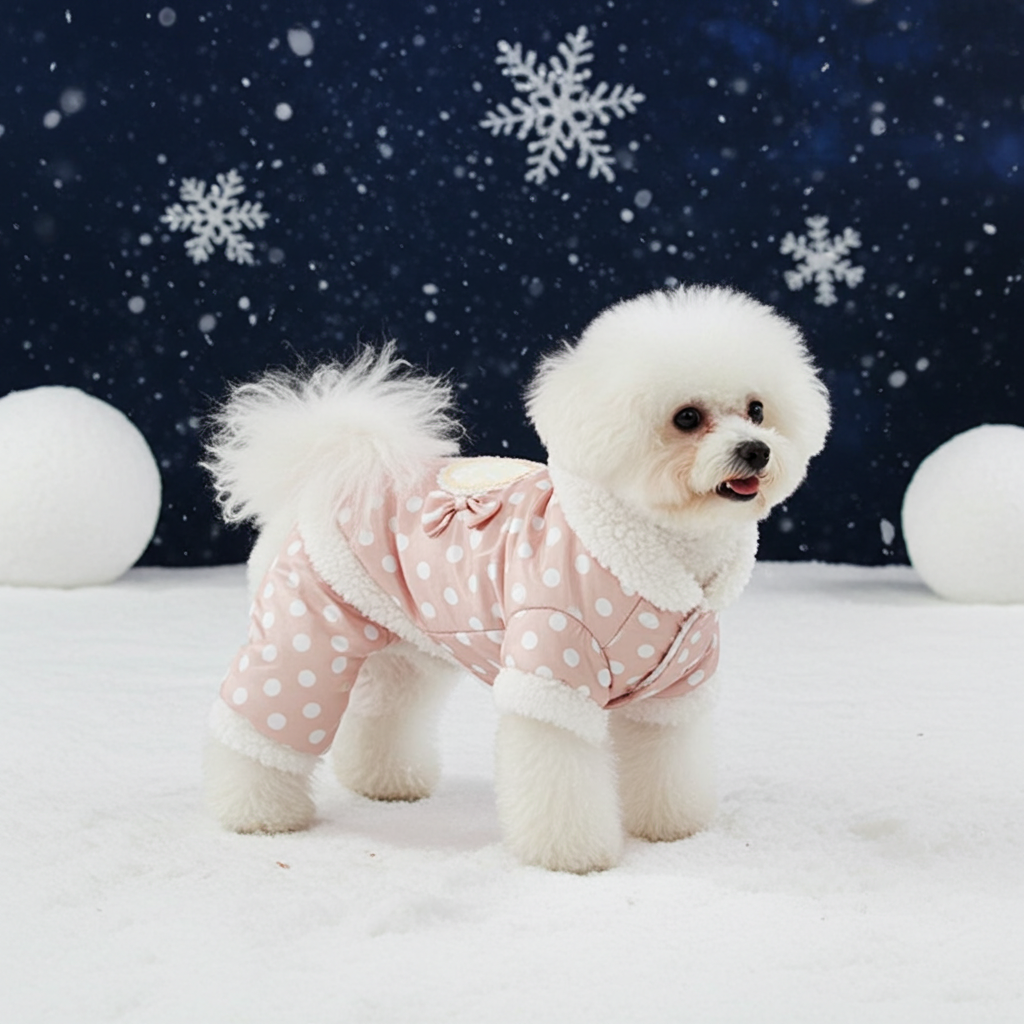 Polka Dot Cotton Jacket