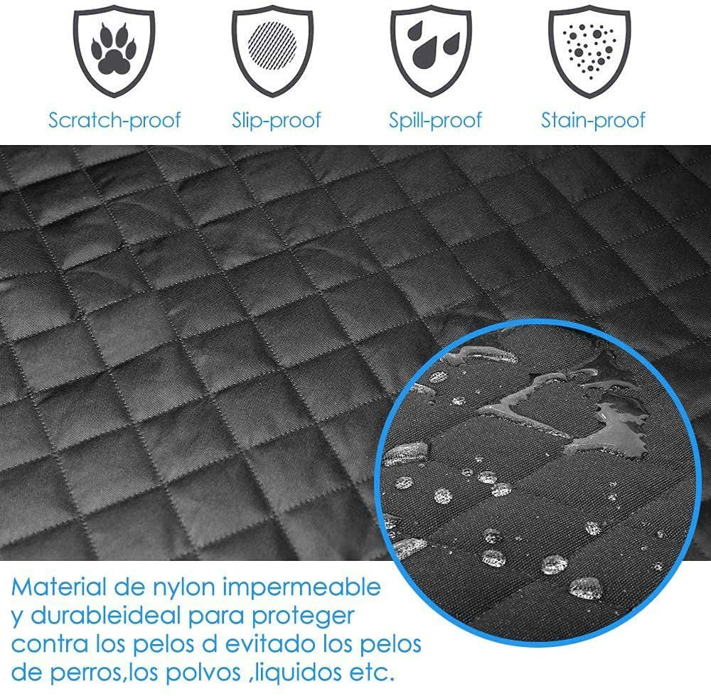 Durable travel mat for dogs with scratch-proof, slip-proof, spill-proof, and stain-proof nylon material