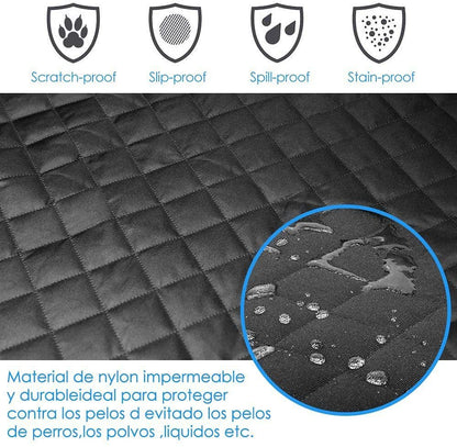 Durable travel mat for dogs with scratch-proof, slip-proof, spill-proof, and stain-proof nylon material